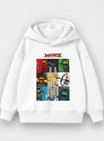 Ninjago White hoodie  (CODE: vm102)