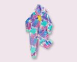 Tie Dye Swirl Fleece Onesie