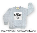 Grey Sweatshirt - Select design code or send us your favourite design to print