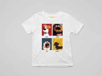 The secret life of pet T-shirt (characters)