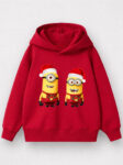 Minions Christmas Red hoodie (CODE: VR017)