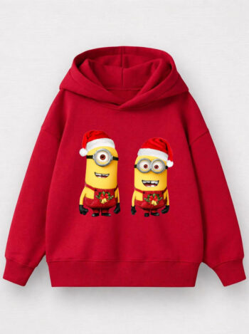 Minions Christmas Red hoodie (CODE: VR017)