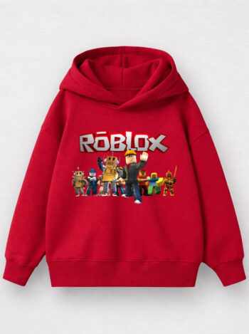 White & Hoodie - ROBLOX Print -